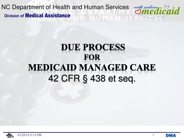 due process for medicaid managed care 42 cfr 438 et seq