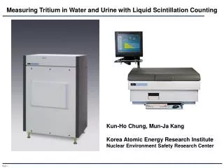 Measuring Tritium in Water and Urine with Liquid Scintillation Counting