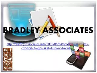 Bradley Associates overført 3 apps skal du have hverdag
