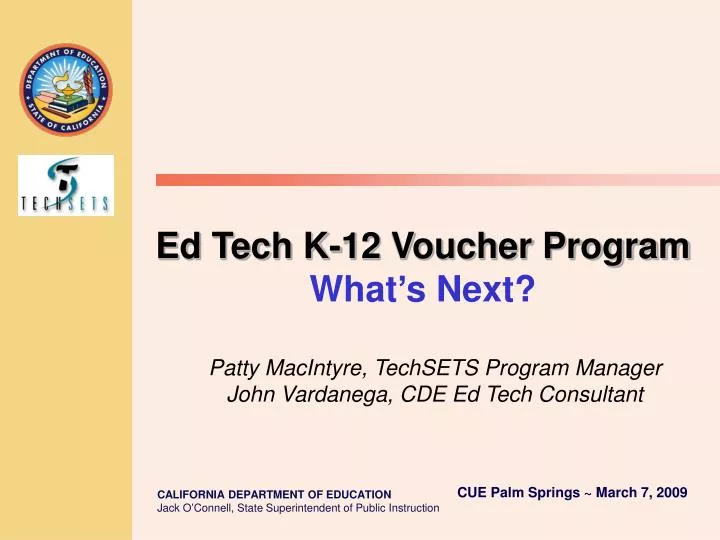 ed tech k 12 voucher program what s next