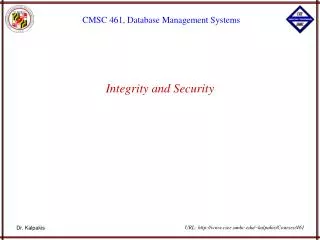 Integrity and Security