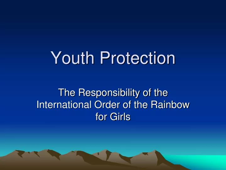 youth protection