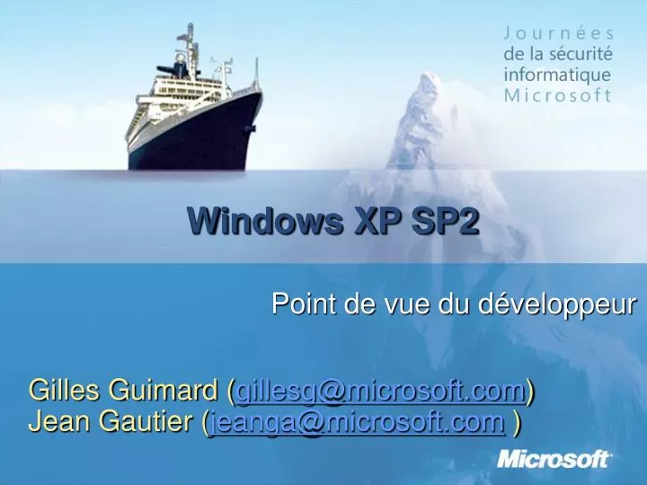 windows xp sp2