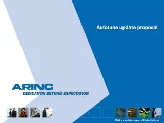 Autotune update proposal