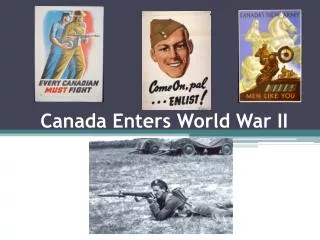 Canada Enters World War II