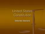 PPT - United States Constitution 101 PowerPoint Presentation, Free ...