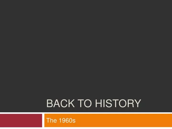 back to history