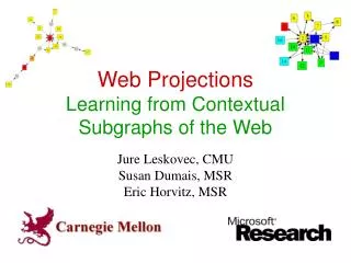 Web Projections Learning from Contextual Subgraphs of the Web
