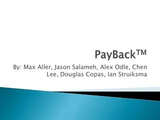 PayBack TM