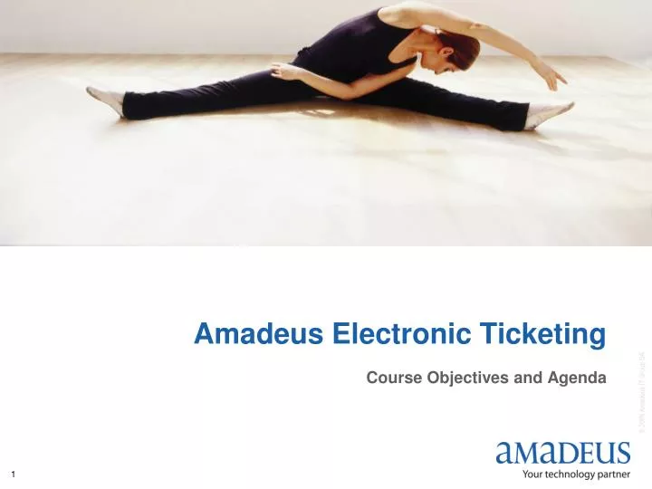 amadeus electronic ticketing