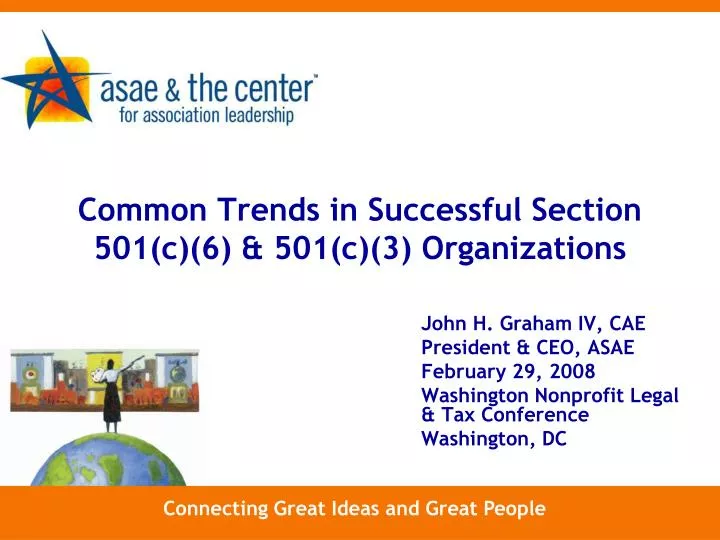 common trends in successful section 501 c 6 501 c 3 organizations