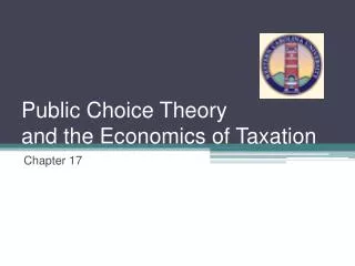 Public Choice Theory and the Economics of Taxation