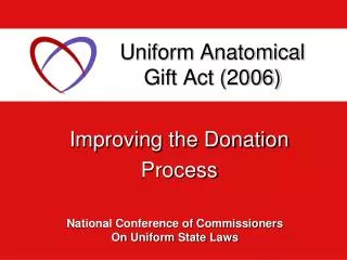 Uniform Anatomical Gift Act (2006)