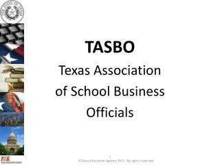 TASBO Texas Association of School Business Officials