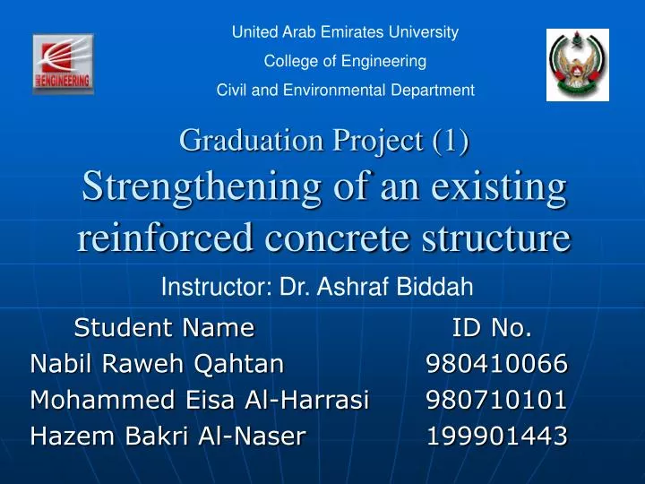 graduation project 1 strengthening of an existing reinforced concrete structure