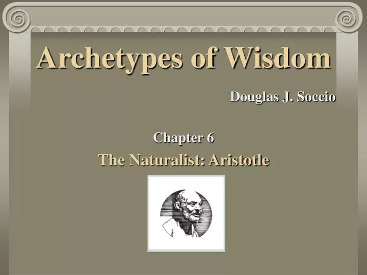 archetypes of wisdom