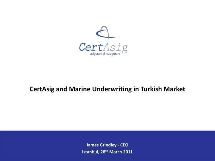 james grindley ceo istanbul 28 th march 2011