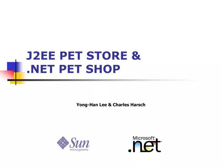 j2ee pet store net pet shop