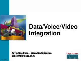 Data / Voice / Video Integration