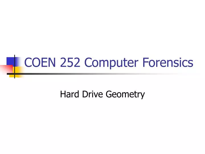 coen 252 computer forensics