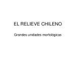 EL RELIEVE CHILENO - slide 1