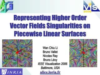Representing Higher Order Vector Fields Singularities on Piecewise Linear Surfaces
