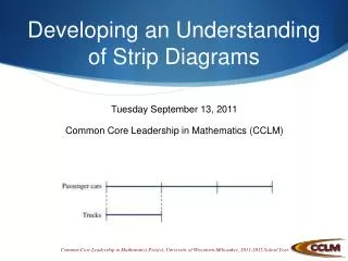 Developing an Understanding of Strip Diagrams