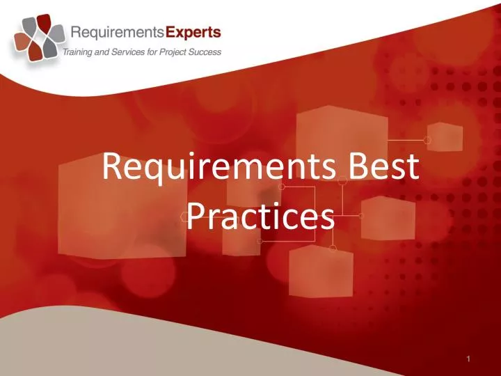 requirements best practices