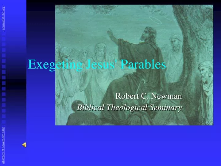 exegeting jesus parables