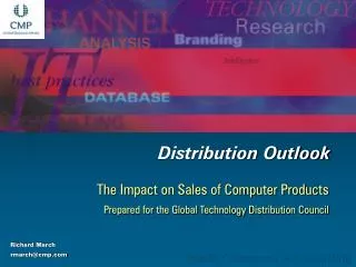The Impact on Sales of Computer Products Prepared for the Global Technology Distribution Council