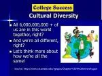 Cultural Diversity - slide 1