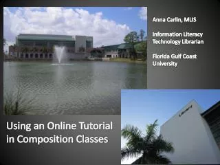 Using an Online Tutorial in Composition Classes