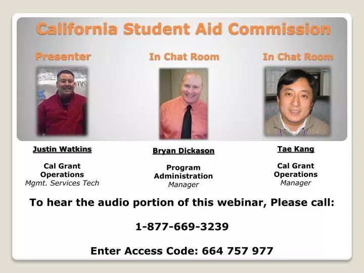 california student aid commission