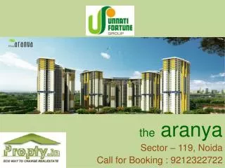 The Aranya – 2/3/4 BHK Cheapest Home at Noida @9212322722