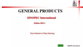 SINOPEC International Edition 2011.1