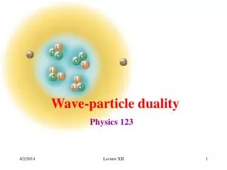 Wave-particle duality