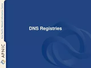 DNS Registries