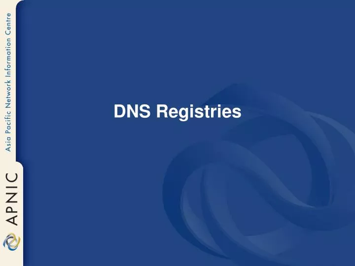 dns registries