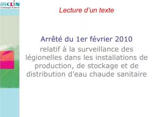 lecture d un texte