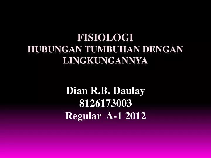 dian r b daulay 8126173003 r egular a 1 2012