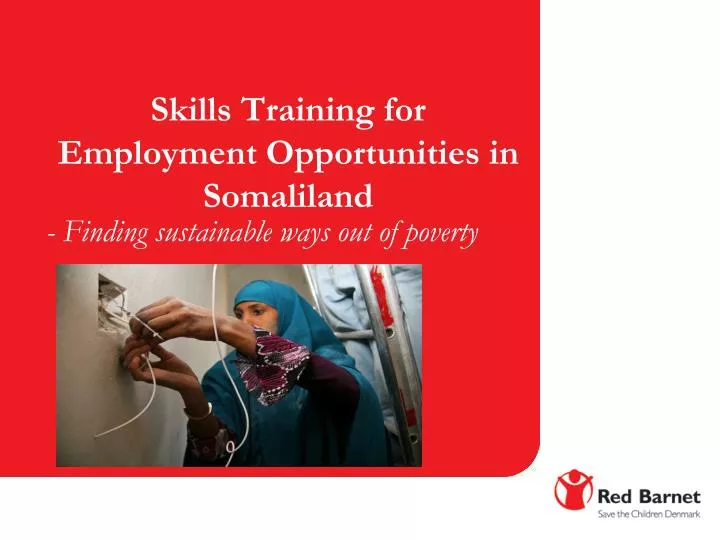 skills training for employment opportunities in somaliland