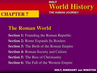 The Roman World