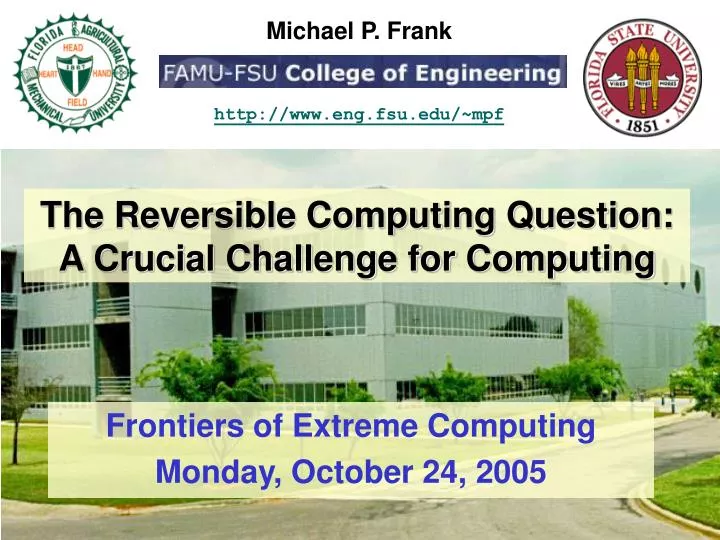 the reversible computing question a crucial challenge for computing