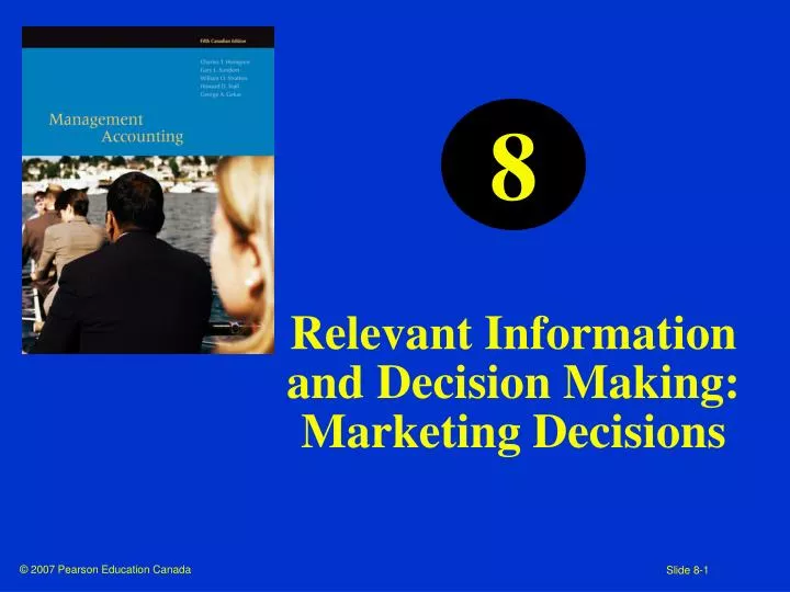 relevant information and decision making marketing decisions