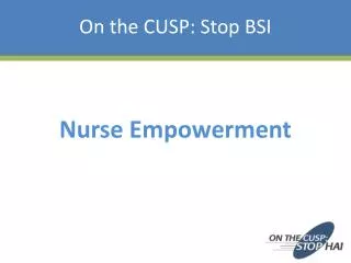Nurse Empowerment
