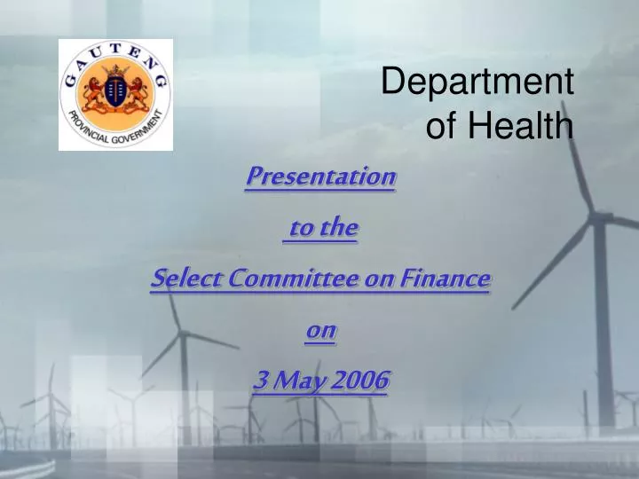 department of health