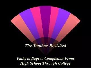 The Toolbox Revisited