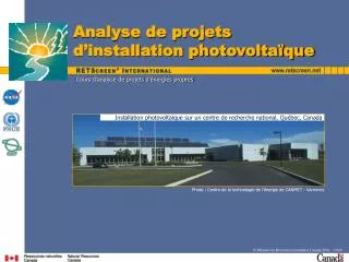cours d analyse de projets d nergies propres