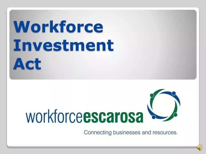 workforce investment act