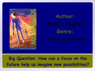 Author: Monica Hughes Genre: Science Fiction